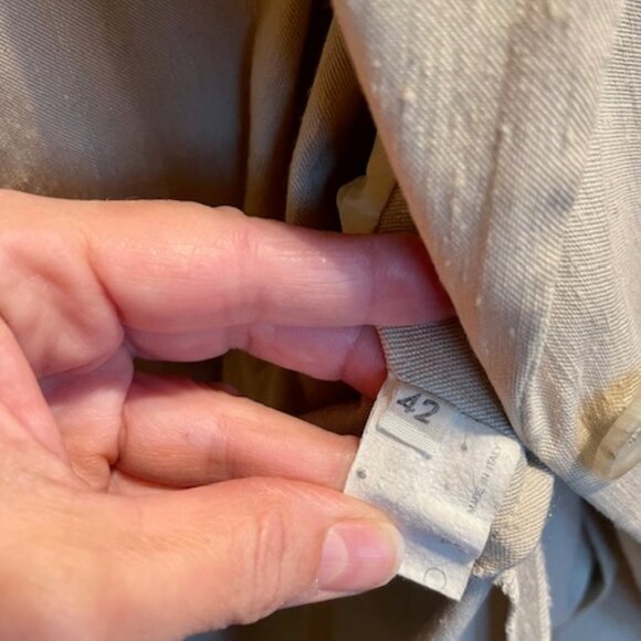 Vintage Dolce & Gabanna Beige Unstructured Blazer - Picture 5 of 6